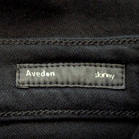 Citizens of Humanity Avedon Black Skinny Jeans Size 30 Runs Smaller 27" Waist - Picture 4 of 5